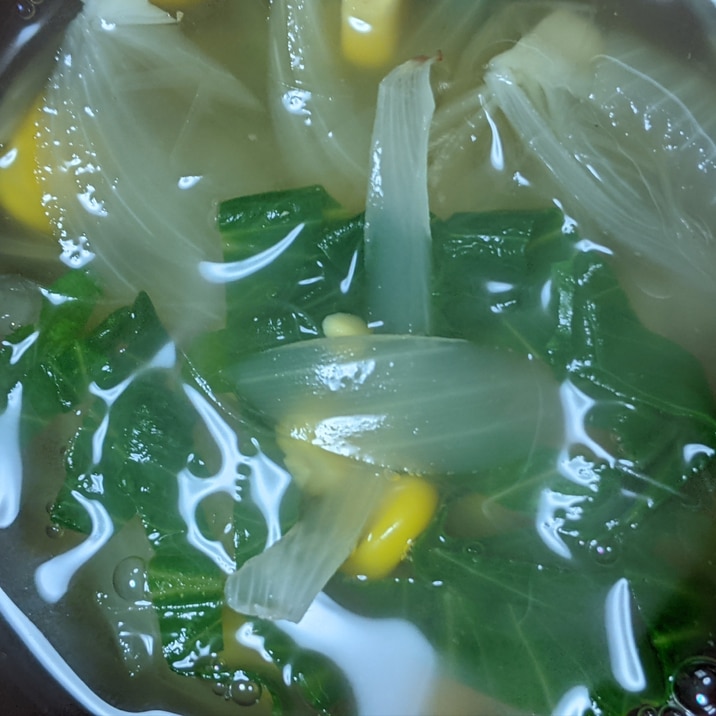 レタスコンソメスープ